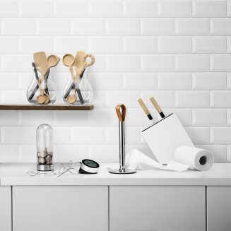  Eva Solo White Diagonal Knife Block - 4