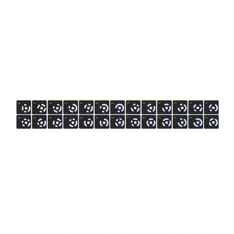 Magnetyczne markery Revopoint (208 szt.)
