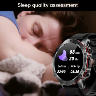 Smartwatch Męski Rubicon RNCF18-1 BLACK Bransoleta + Pasek - 13