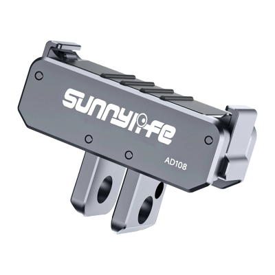 Sunnylife aluminiowy dwukierunkowy adapter montażowy do Osmo Nano / Action 6