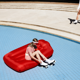 Materac nadmuchiwany Fatboy Lamzac L 3.0 Red - 4