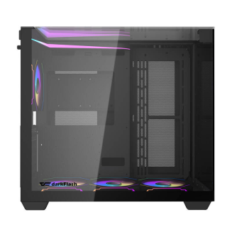  DARKFLASH TH285 computer case + 4 fans (black) - 3