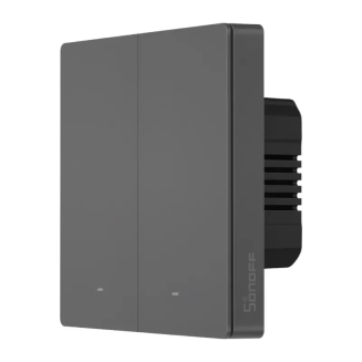  SONOFF M5 2C Wi-Fi 2-Channel Light Switch (Gray) - 3