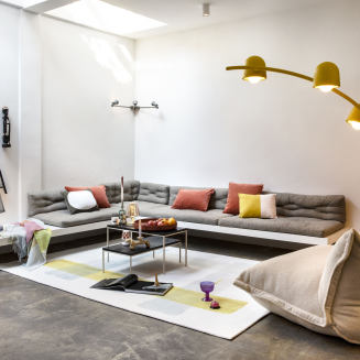 Poduszka Fatboy Square Pillow Velvet Camel - 6