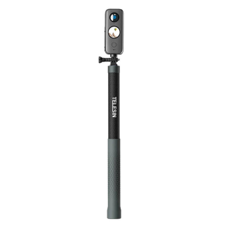 Selfie stick TELESIN GP-MNP-300-3 3m włókno węglowe - 4