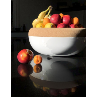 Misa na owoce i warzywa Emile Henry 36 cm biała - 8