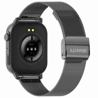 Smartwatch Gravity GT15-4 Niebieski Pasek Silikonowy + Tytanowa Bransoleta - 7
