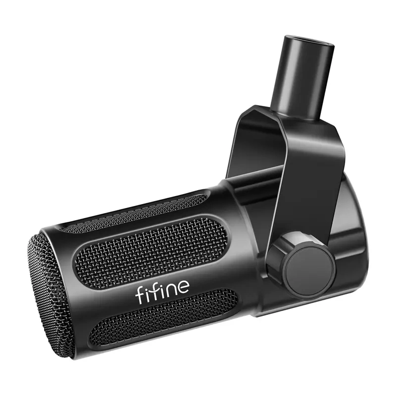  Fifine Tank1 Dynamic Studio Microphone (Black)