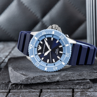 Zegarek Męski EMPORIO ARMANI World Explorer Solar AR11785 + BOX - 6
