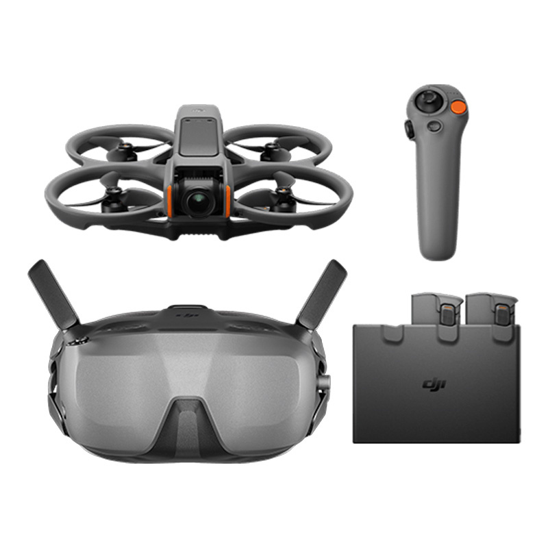  DJI Avata 2 Fly Smart Combo drone 3x battery
