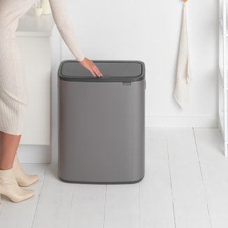 Brabantia Bo Touch Bin 60l platinum - 5