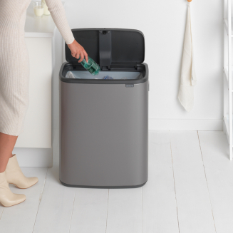 Brabantia Bo Touch Bin 60l platinum - 6