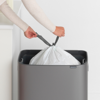 Brabantia Bo Touch Bin 60l platinum - 7