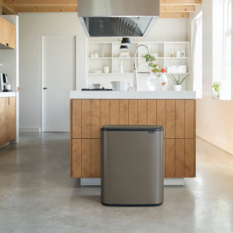 Brabantia Bo Touch Bin 60l platinum - 10