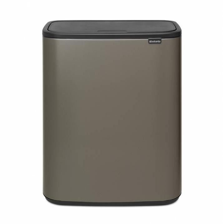Brabantia Bo Touch Bin 60l platinum