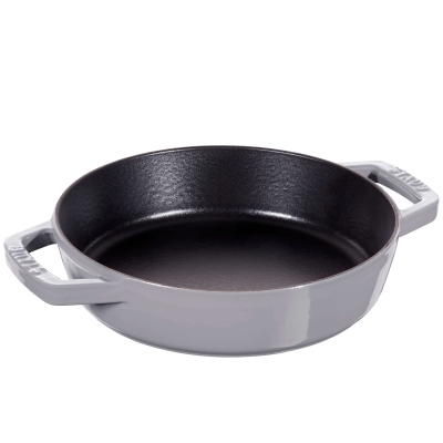  Staub cast iron frying pan with two handles - 20 cm, graphite