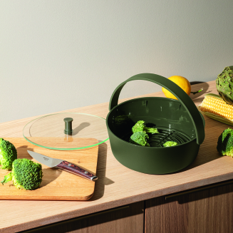  Eva Solo Green Tools Microwave Steamer - 8