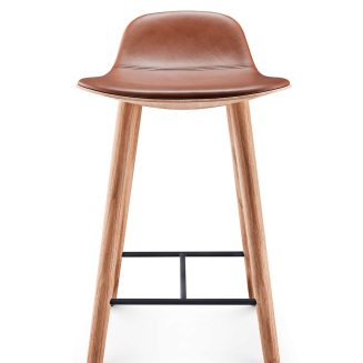 Hoker Eva Solo Yuuga nature oak & cognac leather 65 cm - 2