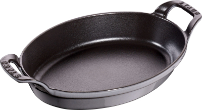  Staub oval baking and gratin dish - 1 liter, graphite