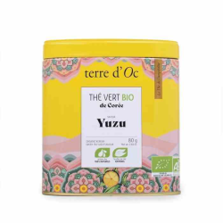 Herbata Terre D'OC Hospitality zielona Yuzu 80g