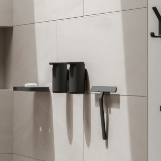 Ściągaczka łazienkowa Zone Denmark Rim Black 22 cm - 2