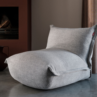 Fotel Fatboy The BonBaron Slim Boucle Grey 120x120x75 cm - 8