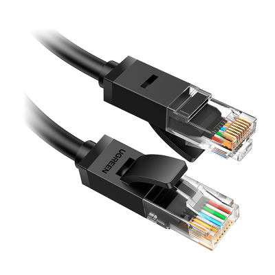 Kabel RJ45 Ugreen NW102 Cat.6, 30m (czarny)