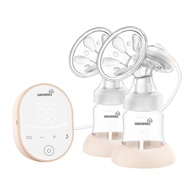 Grownsy Double Breast Pump (Pink)