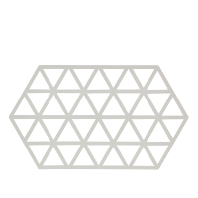 Podkładka pod naczynia Zone Denmark Triangles Warm Grey 24x14 cm