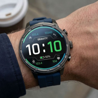 Smartwatch Gravity Czarny Pasek + Bransoleta GT41-2 - 12