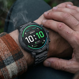 Smartwatch Gravity Czarny Pasek + Bransoleta GT41-2 - 2
