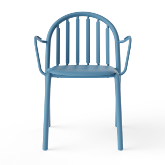 Krzesło ogrodowe z podłokietnikami Fatboy Fred's Armchair Wave Blue - 3