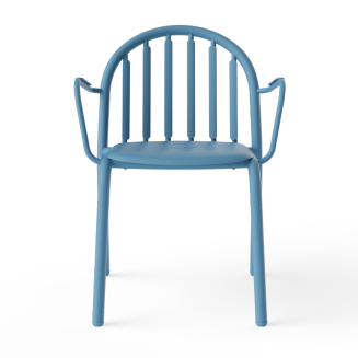 Krzesło ogrodowe z podłokietnikami Fatboy Fred's Armchair Wave Blue - 3