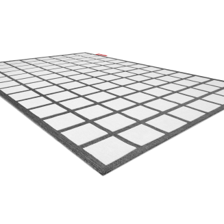 Dywan outdoorowy Fatboy Carpretty Grand Checky Black/White 200x290 cm - 5