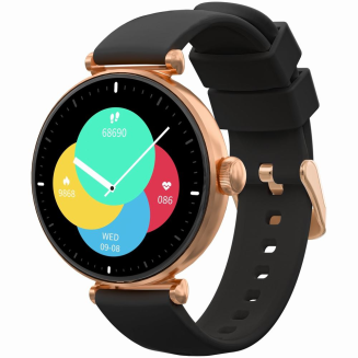 Smartwatch Gravity Różowe Złoto Czarny 2 Paski GT26-6 - 2