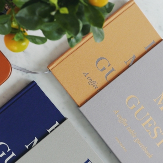 Księga Gości - Grey/Navy | PRINTWORKS - 2