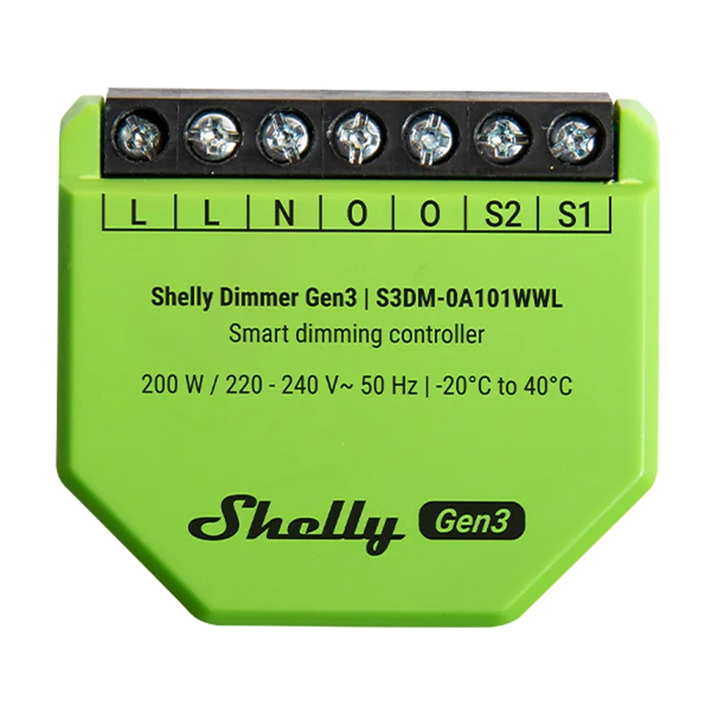 Ściemniacz Wi-Fi SHELLY Dimmer Gen3