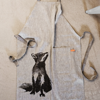 Fartuch Lapuan Kankurit KETTU white-black 120x70 cm - 3