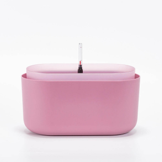 PLASTIA TOLITA Donica samonawadniająca prostokątna 31x16 cm różowy - 2