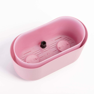 PLASTIA TOLITA Donica samonawadniająca prostokątna 31x16 cm różowy - 3