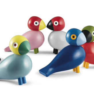 Figurka drewniana Kay Bojesen Songbird Sunshine 15 cm - 5