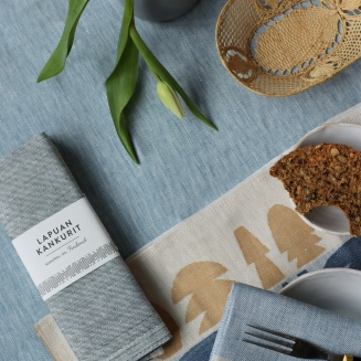 Serweta Lapuan Kankurit AAMU aspen green 48x48 cm - 6