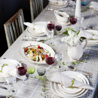 Obrus Lapuan Kankurit Kaarna light olive 150x220 cm - 6