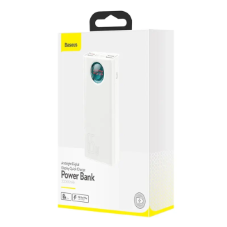 Powerbank BASEUS Amblight 30000mAh 65W (biały) - 8