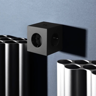 Rozszerzacz gniazd Avolt Square 2 z podwójnym USB-C o mocy 30 W czarny - 12