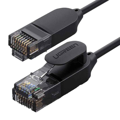 Kabel UGREEN NW122 Cat6A 1m (czarny)