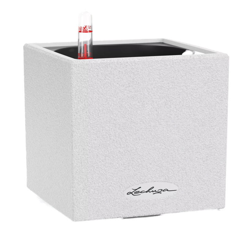 Lechuza Canto Stone flowerpot 14 cubes, white quartz