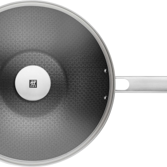 Wok Zwilling Joy Plus 30 cm ze szklaną pokrywą - 3