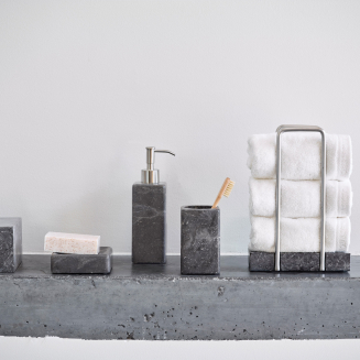  Aquanova Hammam Dark Gray tissue holder - 4