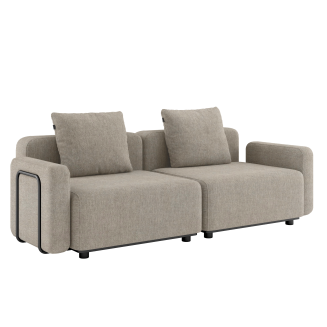  SACKit Cobana Lounge Sofa 2 Seater Kirra Sand garden sofa - 7